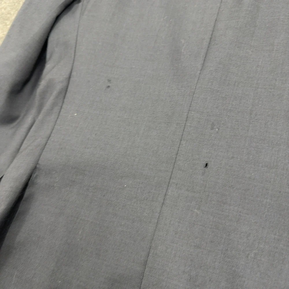Jos A Bank Suit Jacket Mens 39 Long Gray Wool Traveler Slim Fit Professional